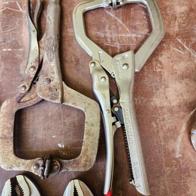 Large Lot of Vise Grip Tools