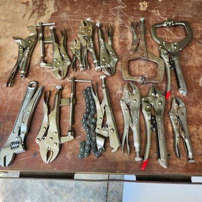Large Lot of Vise Grip Tools
