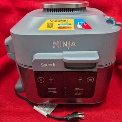 Sale Photo Thumbnail #654: Rapid Cooker & Air fryer with cookbook.
New