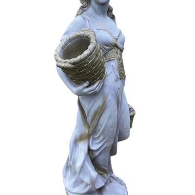 Cement Statue - Approximately 3-1/2 feet tall