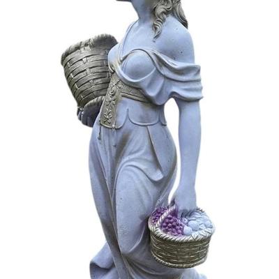 Cement Statue - Approximately 3-1/2 feet tall