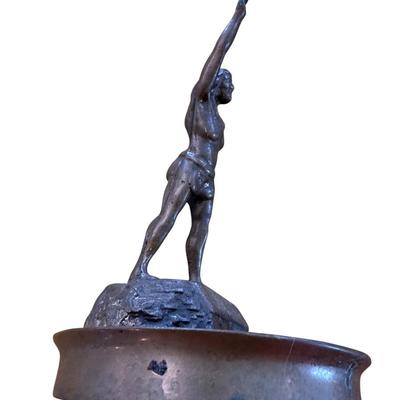 Vintage Bronze Ashtray