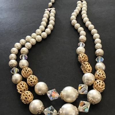 Beautiful vintage, fashion, statement, necklace