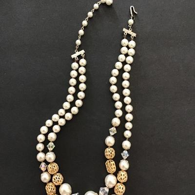 Beautiful vintage, fashion, statement, necklace