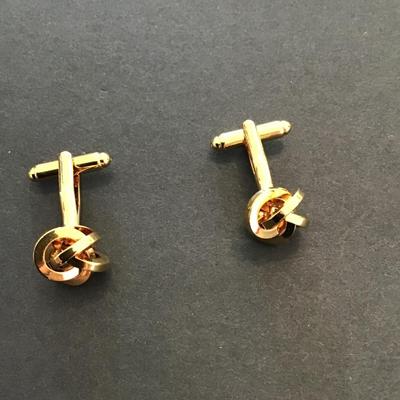 Vintage gold tone, cufflinks