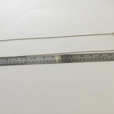 Gold tone fashion necklace