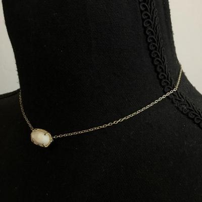Beautiful, Kendra Scott, necklace, gold toned, vintage