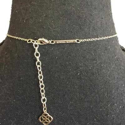 Beautiful, Kendra Scott, necklace, gold toned, vintage