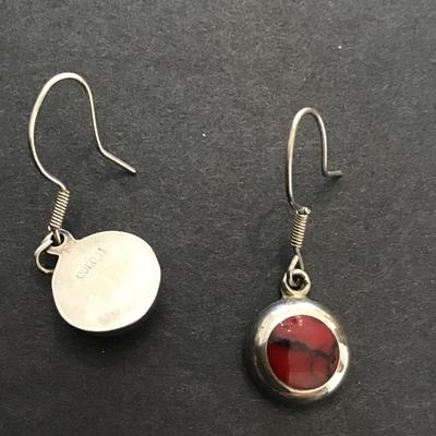 Silvertone made in Mexico, Earrings