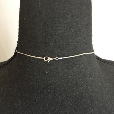 Super cute very nice Silvertone tinker bell necklace
