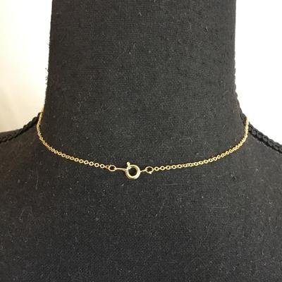 Super cute frosted glass heart necklace, vintage very cute