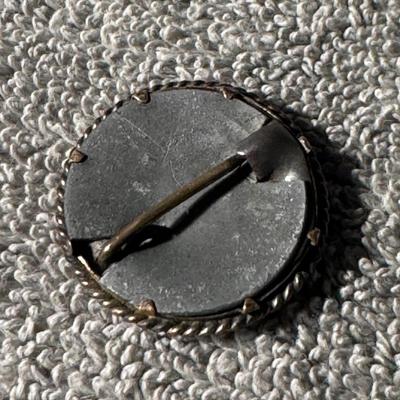 Victorian Mourning Brooch.
