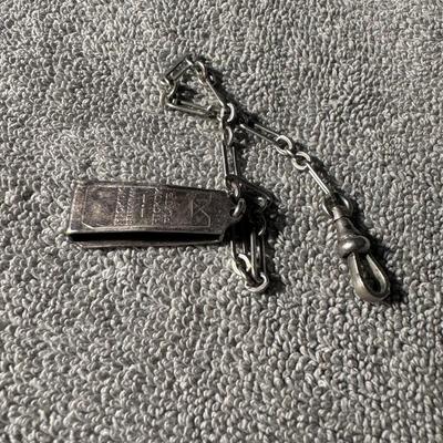 "Beltogram" Men's Belt Loop Watch Chain
