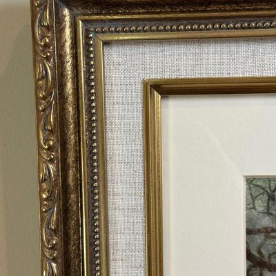 Set of 4 Hand-Colored Landscape Prints by Harriet Blum