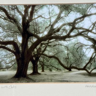 Set of 4 Hand-Colored Landscape Prints by Harriet Blum