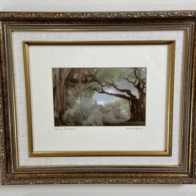 Set of 4 Hand-Colored Landscape Prints by Harriet Blum