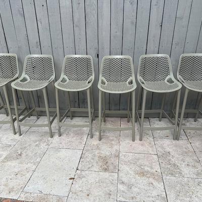 Contemporary Outdoor Patio Stools
