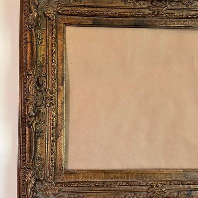 Pair of Ornate Vintage-Style Carved Frames (2)
