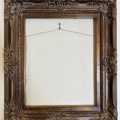 Pair of Ornate Vintage-Style Carved Frames (2)