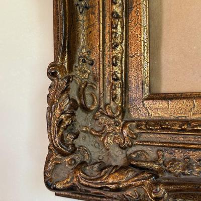Pair of Ornate Vintage-Style Carved Frames (2)