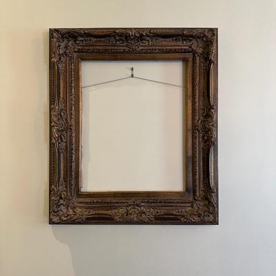Pair of Ornate Vintage-Style Carved Frames (2)