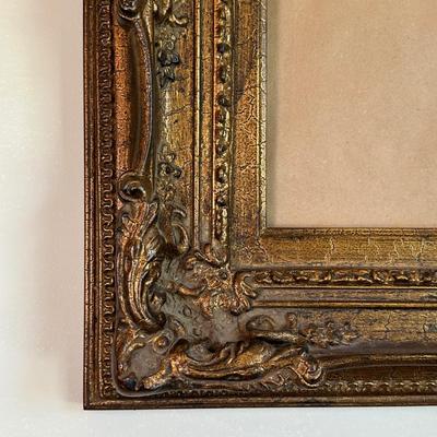 Pair of Ornate Vintage-Style Carved Frames (2)
