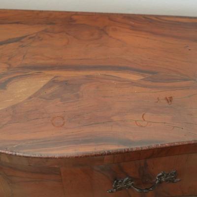 Pair of French-Style Two-Drawer Curved Chests