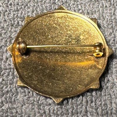 DAMASCENE brooch Toledo, Spain