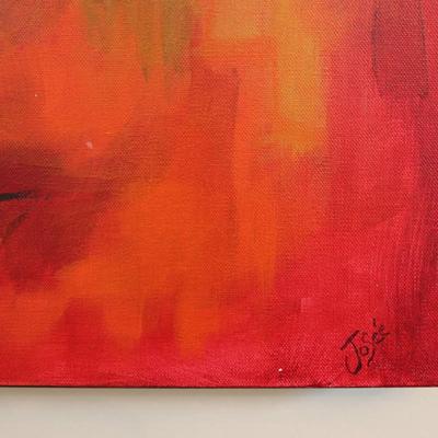 Original Acrylic Painting Titled "Industrial Solitude #5" by Josee Duffhues