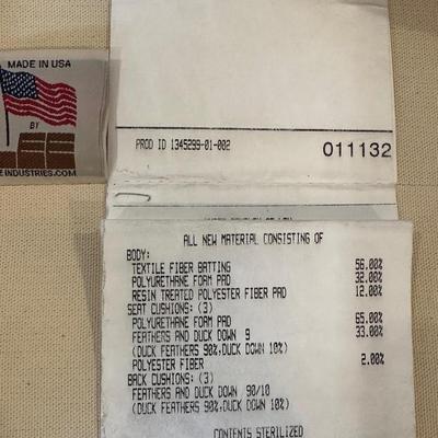 Lee Industries Slipcover Sofa (2 of 2)