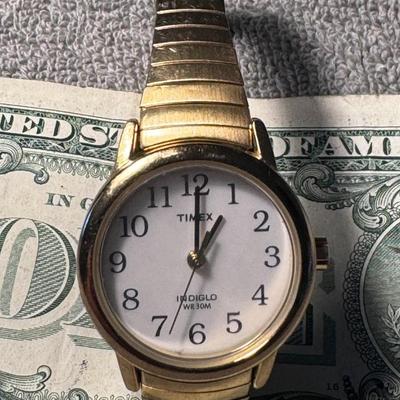 TIMEX Indiglo WR 30M watch,