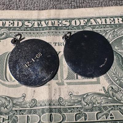 Sterling charms x 2