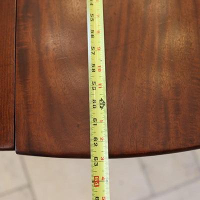 Vintage Carved Mahogany Pedestal Dining Table