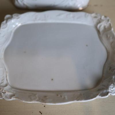 Vintage Cheese/Butter Covered Dish