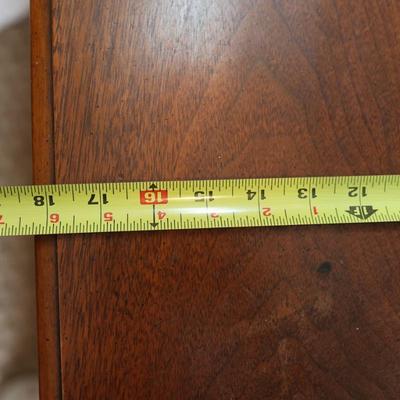 Vintage Baker Furniture Wood Side Table