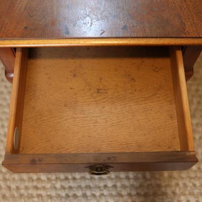 Vintage Baker Furniture Wood Side Table
