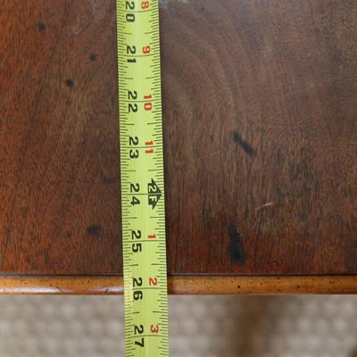 Vintage Baker Furniture Wood Side Table
