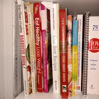 A VARIETY OF COOK BOOKS