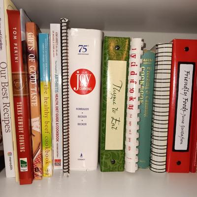 A VARIETY OF COOK BOOKS