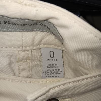 LADIES CASUAL CLOTHES FROM TALBOTS, CHICOS, COLDWATER CREEK, ETC (MEDIUM & 6-8 PANTS)