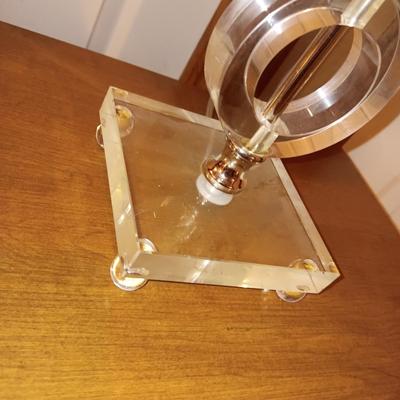 GLASS SPHERE TABLE LAMPS