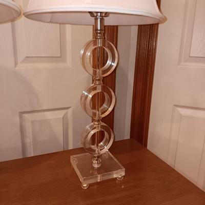 GLASS SPHERE TABLE LAMPS