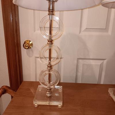 GLASS SPHERE TABLE LAMPS