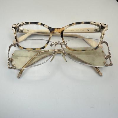 Designer Eye Glass Frames - Prescription Unknown -Seraphin & Caviar