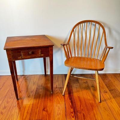 Sale Photo Thumbnail #89: Chair measures 36.5"H x 24"W x 24.5"D and seat height 17.5"H
Desk 28"W x 21.75"D x 28"H