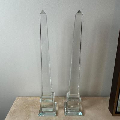 Crystal Obelisk Sculptures
