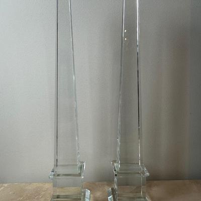 Crystal Obelisk Sculptures
