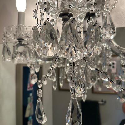 Restoration Hardware Baby & Child Crystal Wall Chandelier