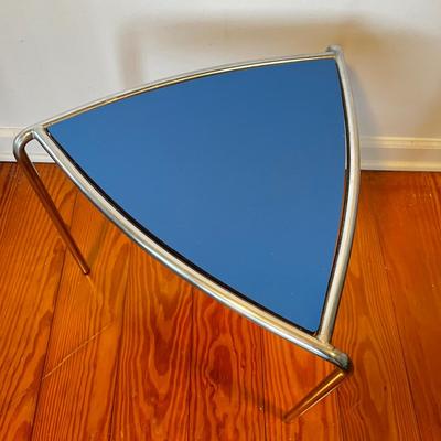Sale Photo Thumbnail #12: Measures 16"H x 17.25" x 17.25"
One top has light scratches.
