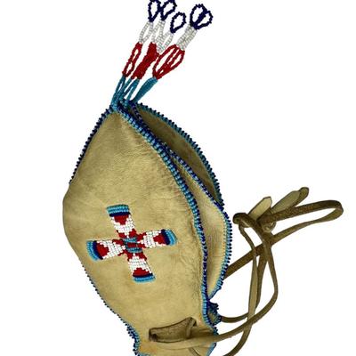 Native American Beaded Bag